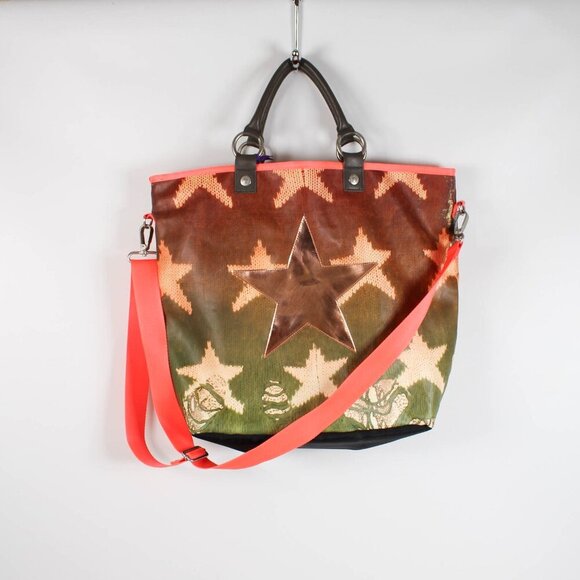 George Gina & Lucy - Lucy Tote - Bright Orange Strap - NWT (Small Call outs) - Picture 1 of 13